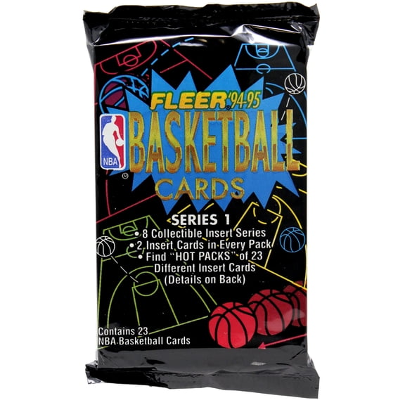 NBA '94-95 Basketball Series 1 Trading Card JUMBO Pack (23 Cards)