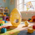 thumbnail image 5 of Inflatable Easter Eggs, PVC Outdoor Patio Decoration for Garden Party, Holiday Yard Decor, Easter Egg Hunt Supplies, Waterproof Inflatable Ornament(Yellow), 5 of 7