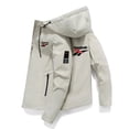 thumbnail image 4 of Chaqueta con capucha para hombre, abrigo de algodón a prueba de viento con cremallera, parka gruesa y cálida, estilo informal, novedad de invierno, 2024, 4 of 5