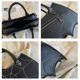 thumbnail image 5 of Bolso De Hombro Negro Estilo Punk Para Niña, Bandolera De Cuero Pu Para Mujer, Bolsos De Murciélago, Bolso De Mano Para Niña Guardurnaity AP005878-00, 5 of 6