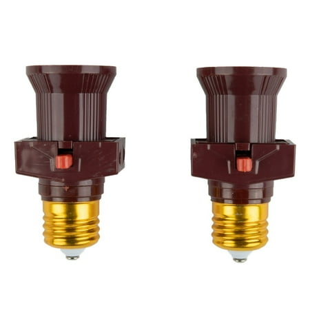 

2Pcs E27 Bulb Socket Holder Plug Hole Adapter Repair Lamp Accessories