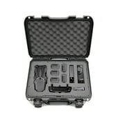 CASEMATIX ELITE waterproof case bag for dji Mavic pro platinum- designed with custom padded foam compartments for the mavic pro bundle and dji mavic accessories