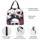 thumbnail image 4 of Easygdp Gothic Skulls And Roses Bolsa Térmica Premium - Tela Oxford Impermeable, Gran Capacidad, Bolsillo Frontal, Unisex para Trabajo, Escuela, Actividades al Aire Libre y Picnics, 4 of 8