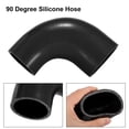 thumbnail image 4 of Vehicle 51-63mm 2"-2.5" ID 90 Degree Elbow Coupler Silicone Hose Intercooler Tube Black, 4 of 6