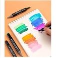 thumbnail image 2 of Marcadores Doble Punta Plumones Punta IFORU 80 Colores, 2 of 4