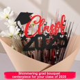 thumbnail image 5 of GuassLee Graduation Decorations Class of 2025 23pcs Black and Red Grad Glitter Centerpiece Sticks Table Toppers Decor with Metallic Foil Spray Star Grass for 2025 College High School Congrats Grad Su, 5 of 8