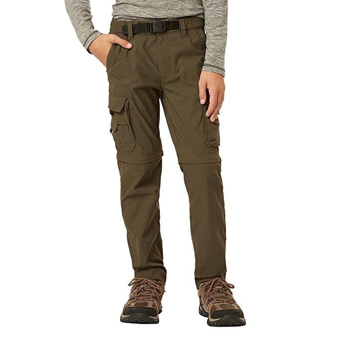 UnionBay Youth Convertible Comfort Stretch Cargo Pants XS 5/6 Dark ...