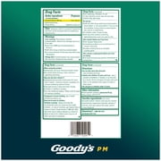 Goody's PM For Pain with Sleeplessness Nighttime Powder, Sleep Support, 16 Powder Sticks