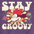 thumbnail image 3 of Disney - Mickey & Friends - Minnie Mouse - Stay Groovy - Toddler And Youth Girls Short Sleeve Graphic T-Shirt, 3 of 5