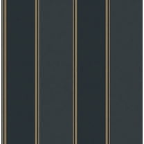 Brewster Home Fashions Rydia Blue Stripe Wallpaper