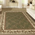 thumbnail image 1 of Radici USA 1590 Como Traditional Sage Oriental Floral Trellis Area Rug (3'3" x 4'11"), 1 of 2