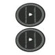 thumbnail image 1 of Espaciador Adaptador NAB HUB, 2 Espaciadores Adaptadores Trident/NAB, Discos De Ajuste De Carrete Espaciador Adaptador NAB Para Grabadora De Cinta Revox Studer Revox/Teac Reel, 1 of 7