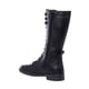 thumbnail image 5 of Botas Mujer Largas Negro Tipo Piel Con Agujetas Moda Casual negro 22 Incógnita 005D18, 5 of 6