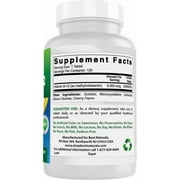 Best Naturals Vitamin B-12 as Methylcobalamin (Methyl B12), 6000 mcg 120 Sublingual Tablets