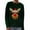 Dark Green, variant on Shadoumai Women’s Fall Tops Stylish Loose Fit Winter Fashion Knit Sweater Christmas Party Top for Women with Glitter