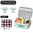 thumbnail image 5 of Cactus Insulated Lunch Box Bag for School Reusable Food Carry Bag for Women Men Meal Containers with Exterior & Interior Pockets Collection, 5 of 6