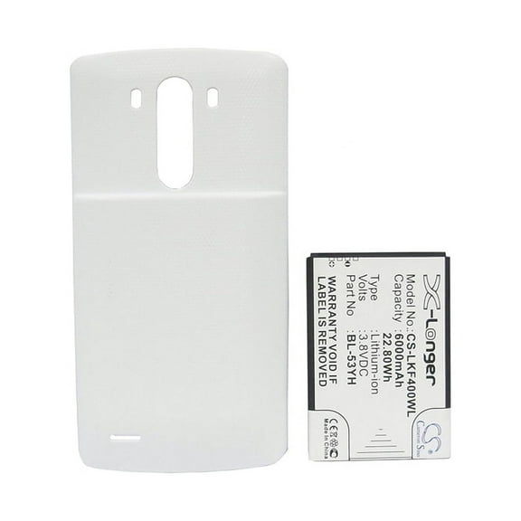 6000mAh BL-53YH Battery for LG VS985 D855AR D850 D830 D855K D851 G3 LS990 LTE D850 LTE F400 D855 LS990 D855P D855 LTE