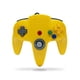 thumbnail image 1 of Control TeknoGame alambrico para Nintendo 64 Amarillo/Azul, 1 of 2