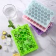 thumbnail image 5 of Grade Silicone Ices Cube Tray 33 Grids Ices Cube Mold with Lid Enduring Ices Maker for Soup Freezers Wine Juices, 5 of 9