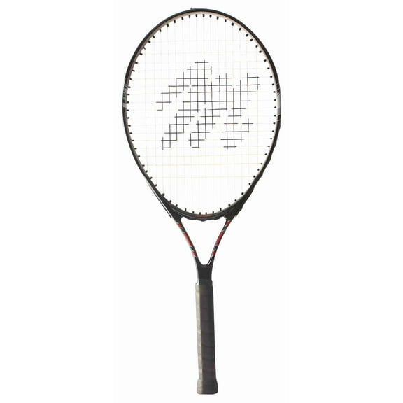 MacGregor® 25" Youth Tennis Racquet 25"L - 4" Grip (Black/Silver)