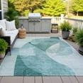 thumbnail image 4 of Dalyn Rugs Machine Washable Indoor/Outdoor Chantille ACN2057 Teal 10' x 14' Rug, 4 of 9