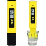 SUTENG Digital PH Meter Water Quality Tester for Food Brewing Hydroponics Aquarium RO System Pools, 0-14PH Automatic Temperature Compensation 0.01pH Accuracy, for Household Drinking Water, Aquarium