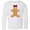 AA-White, variant on Inktastic Cute Gingerbread Girl with Red Plaid Bow Long Sleeve Youth T-Shirt