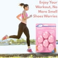 thumbnail image 7 of Air Jungles Shoes Deodorizer Ball 12 Count, Honey Peach Scent, Odor Remover Balls for Sneakers Boot Shoe, Essential Oil Provides Natural Freshness, 7 of 7