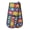 Funny Colorful Bears, variant on Dailycode Double Sided Oven Mitt with Loop Heat Resistant Kitchen Long Potholders 7" x 35" Crescent Moon Star Cloud