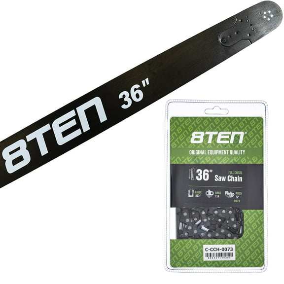8TEN 36" Chainsaw Bar & Chain .063 3/8 114DL for Stihl Silver Streak MK1010269