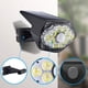 thumbnail image 3 of Paquete de 2 luces solares deportivas para exteriores, luces LED solares para exteriores para puerta de entrada, jardín, patio, garaje, 3 of 5