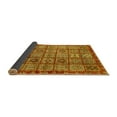 thumbnail image 2 of Ahgly Company Indoor Rectangle Abstract Yellow Modern Area Rugs, 7' x 9', 2 of 4