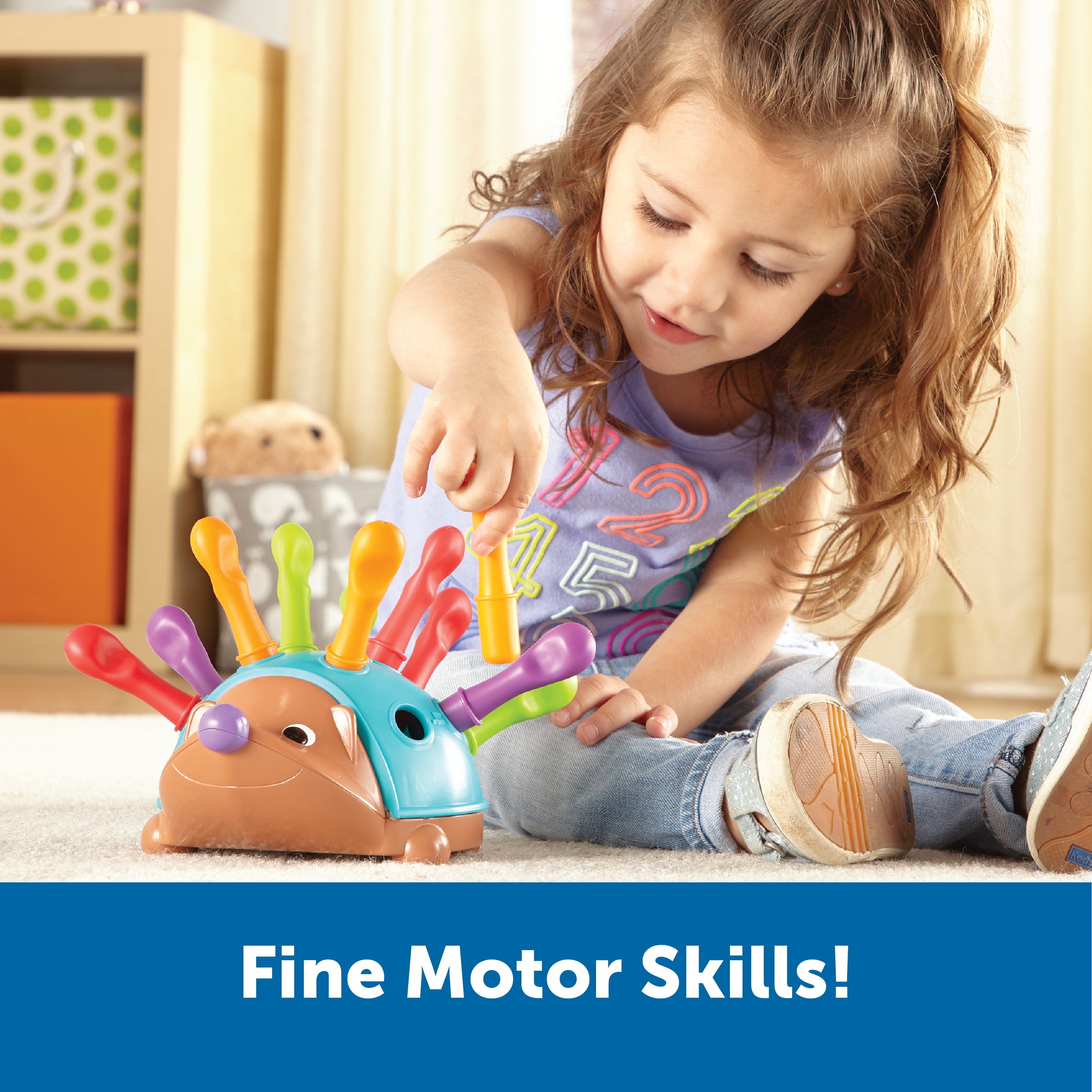 Learning Resources Spike The Fine Motor Hedgehog Sorting Toy Ages 18 Months