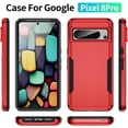 thumbnail image 2 of MYKOMI for Google Pixel 8 Pro Case,Pixel 8 Pro Case with Screen Protector, Heavy-Duty Tough Rugged Shockproof Protective Case for Google Pixel 8 Pro, 2 of 6