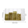 thumbnail image 2 of Hairpin Set Brown Hairpins Hair Ties Organizer Bobby Pins Assortment Bun Hairstyle Clips Thick Straight-line, 2 of 8