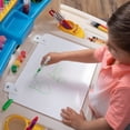 thumbnail image 4 of Step2 Deluxe Art Master Desk, Kids Activity Table & Chair, Arts & Crafts Desk, Made of Durable Plastic, For Toddlers 3+ Years Old, 4 of 7