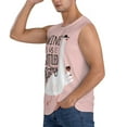 thumbnail image 3 of Haiem Men's Goose Holding Wineglass with Red Wine Print Tank Tops Summer Sleeveless Cut Off Workout T-Shirts Fitness Vest Athletic Undershirts-Large, 3 of 8