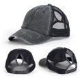 thumbnail image 2 of Béisbol De Malla Ajustable, Sombrero Para El Sol, Gorras De Cola De Caballo Para Senderismo A La Moda, Accesorios Deportivos Para Hombres Y Mujeres Guardurnaity OD010069-00, 2 of 5