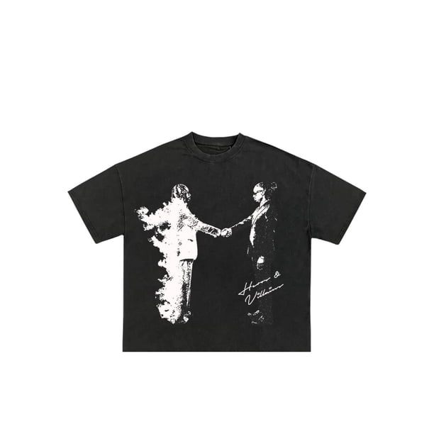 oversized 100% Cotton Metro Boomin Heroes & Villains Crewneck T-Shirt – Soft Vintage Garment Dyed Gym Shirt for Men & Women