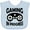 AE-Light Blue, variant on Inktastic Gaming in Progress Gamer Boys or Girls Baby Bib