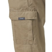 Wrangler Men's and Big Men's Relaxed Fit Cargo Pants With Stretch