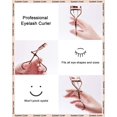 thumbnail image 3 of Kit rizador de pestañas TPPICK color oro rosa con peine y almohadillas, 3 of 7