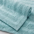 thumbnail image 4 of Eddie Bauer Logan Sea Blue Bath Runner Rug, 4 of 6