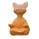 thumbnail image 1 of Figura de gato coleccionable de yoga de meditación de Buda naranja caprichoso - Colección Happy Cat - Regalos para amantes de los gatos para mujeres, regalos para amantes de los gatos para hombres, d TUNC Sencillez, 1 of 4