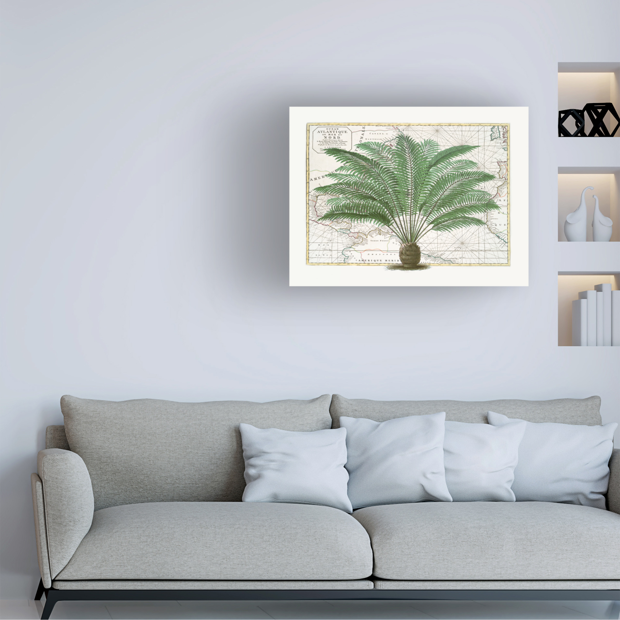 Andrea Haase 'Tropical Empire No5' Canvas Art