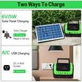 thumbnail image 4 of Levang Solar Generator Portable with Solar Panel Solar Power Generators Portable Power Station with Bulb Rechargeable Power Supply, 4 of 9