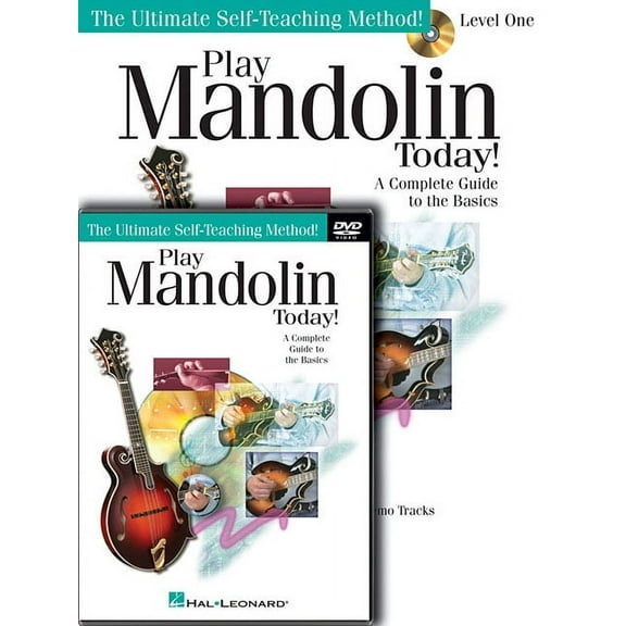 Ultimate Self-Teaching Method! Play Mandolin Today! Level One Package, (Paperback)