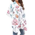 thumbnail image 1 of Cardigans pour Femmes à la Mode à Manches Longues Imprimé Floral Cardigan Veste Haut Mignon Cardigan en Liquidation, 1 of 6