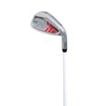 thumbnail image 4 of Hassch Right Hand Junior Golf Club Set With Stand Bag, 8 -10 Years, Red, 4 of 10