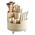 thumbnail image 1 of Porta brochas de maquillaje giratorio de 360 grados, vaso de almacenamiento para cosméticos, para tocador, perfume pequeño, lápiz labial, crema, 1 of 10